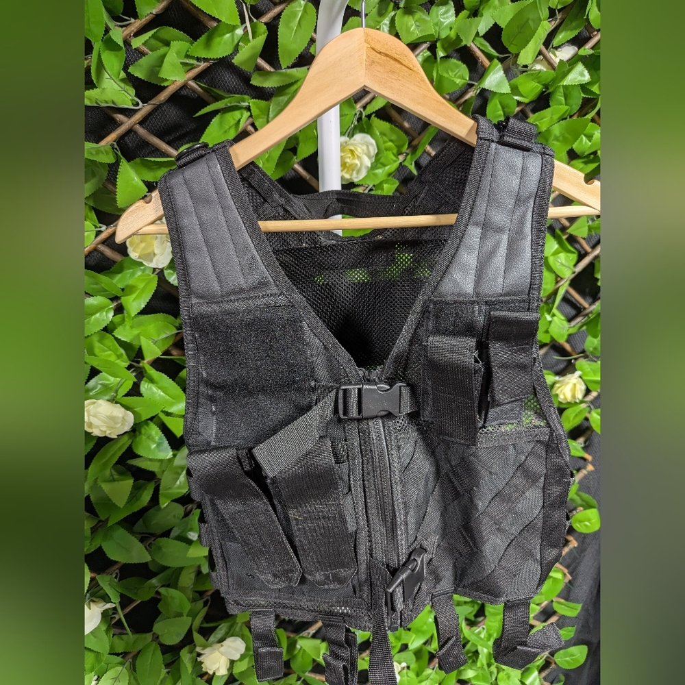 Tactical Black Vest